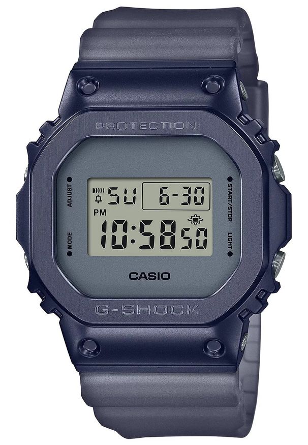 G-Shock - Zegarek Męski G-SHOCK Midnight Fog GM-5600MF-2ER. Rodzaj zegarka: cyfrowe. Styl: sportowy