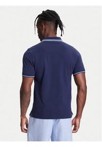 United Colors of Benetton - United Colors Of Benetton Polo 3F9HU302E Granatowy Regular Fit. Typ kołnierza: polo. Kolor: niebieski. Materiał: bawełna