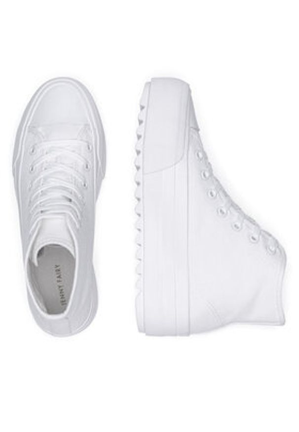 Jenny Fairy Trampki WFA2939-1 Biały. Kolor: biały. Materiał: materiał