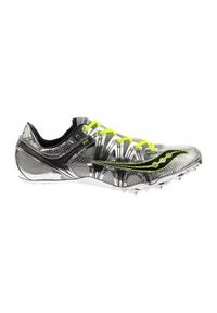 Buty do biegania męskie Saucony Showdown. Zapięcie: sznurówki. Kolor: szary. Materiał: materiał, syntetyk. Szerokość cholewki: normalna. Sport: bieganie