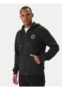 Versace Jeans Couture Bluza 80GAIT03 CF01T Czarny Regular Fit. Kolor: czarny. Materiał: bawełna #1