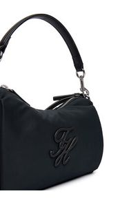 TOMMY HILFIGER - Tommy Hilfiger Torebka Th Elevated Nylon Mini Crossover AW0AW18623 Czarny. Kolor: czarny. Materiał: skórzane #5