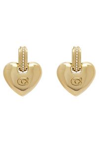 Coach Kolczyki 37557565 Złoty. Materiał: metalowe. Kolor: złoty #2