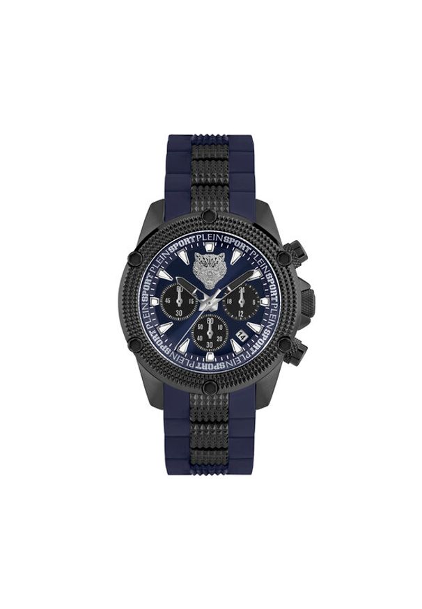 Plein Sport Zegarek Hurricane PSDBA0123 Czarny. Kolor: czarny. Materiał: syntetyk. Styl: sportowy