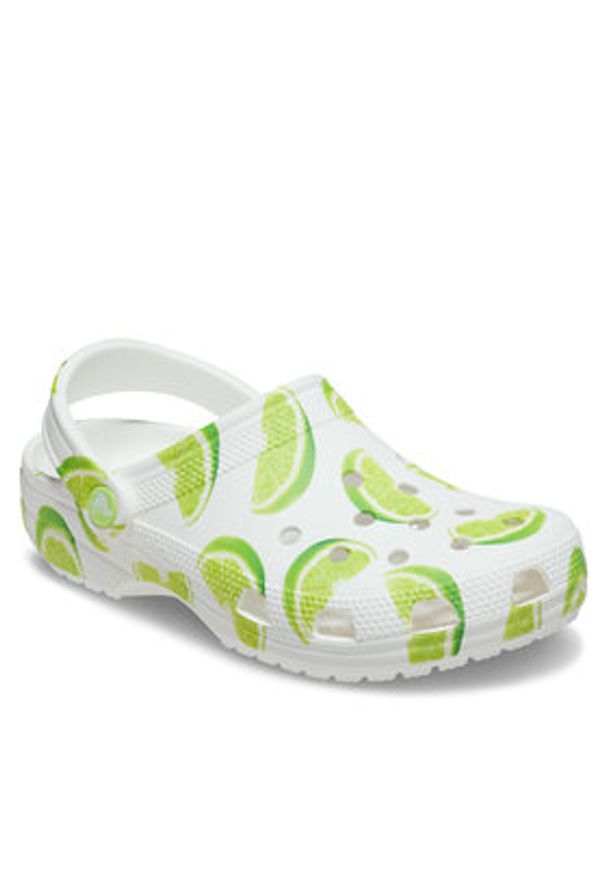 Crocs Klapki Classic Fresh Fruits Clog 211008 Biały. Kolor: biały