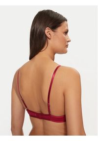 Hunkemöller Biustonosz z fiszbiną 206365 Bordowy. Kolor: czerwony. Materiał: syntetyk