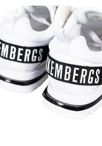 Bikkembergs Sneakersy "Harmonie" | B4BKW0040 | Harmonie | Kobieta | Biały, Beżowy. Kolor: beżowy, biały, wielokolorowy. Materiał: materiał, skóra. Wzór: aplikacja
