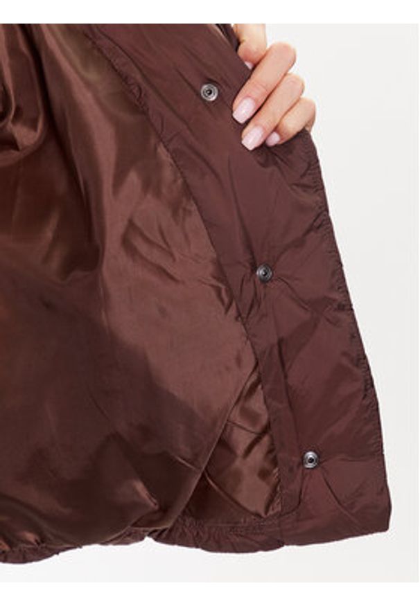 only - ONLY Kurtka przejściowa Carol 15271107 Brązowy Regular Fit. Kolor: brązowy. Materiał: syntetyk