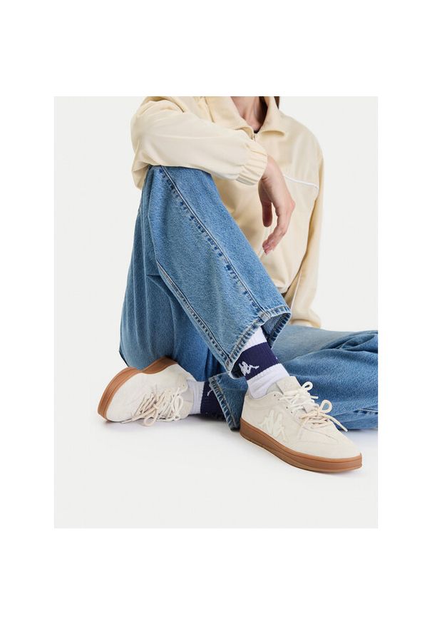 Sneakersy Kappa. Kolor: beżowy