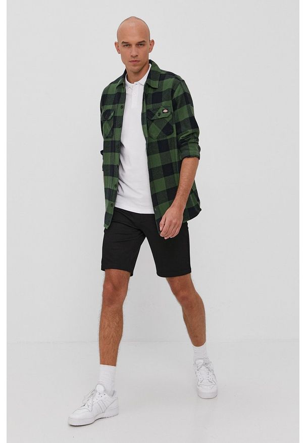 Only & Sons - Szorty. Okazja: na co dzień. Kolor: czarny. Materiał: tkanina. Wzór: gładki. Styl: casual