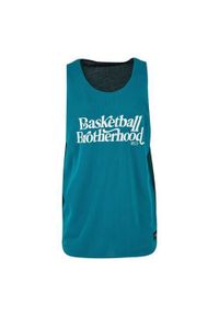 Mitchell & Ness - Koszulka sportowa męska K1X. Typ kołnierza: kaptur. Kolor: niebieski. Długość rękawa: długi rękaw. Sport: koszykówka #1