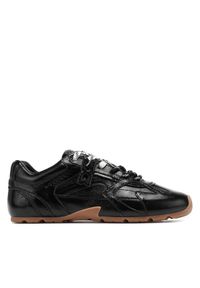 Nokwol Sneakersy Atlas Czarny. Kolor: czarny. Materiał: skóra