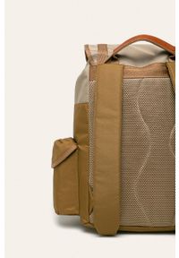 Pepe Jeans - Plecak Jeferson. Kolor: brązowy. Materiał: nylon, materiał, poliester. Wzór: aplikacja #2
