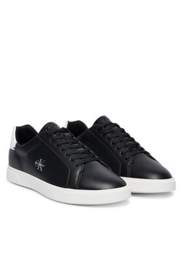 Calvin Klein Sneakersy Low Prof Cupsole Lth HW0HW03295 Czarny. Kolor: czarny. Materiał: skóra