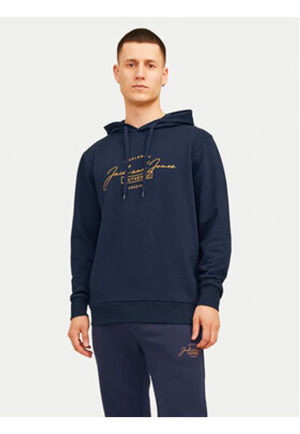 Jack & Jones - Jack&Jones Dres Ferris 12266296 Granatowy Standard Fit. Kolor: niebieski. Materiał: bawełna, syntetyk