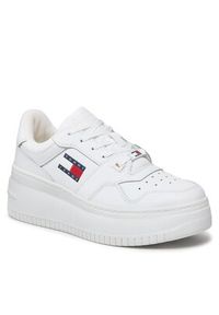 Tommy Jeans Sneakersy Tjw Retro Basket Flatform Ess EN0EN02506 Biały. Kolor: biały #6
