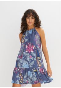 bonprix - Sukienka tunikowa. Kolor: niebieski #1