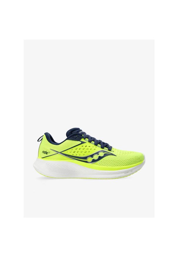 Buty do biegania męskie Saucony Ride 17. Kolor: żółty. Sport: bieganie