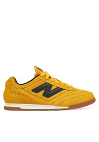 New Balance Sneakersy URC42BC Żółty. Kolor: żółty. Materiał: skóra, zamsz #1