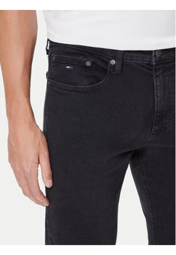 Tommy Jeans Jeansy Austin DM0DM21232 Czarny Slim Fit. Kolor: czarny