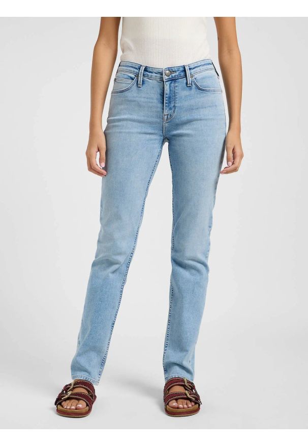 Lee - DAMSKIE SPODNIE LEE MARION STRAIGHT LIGHT AZUL 112365068