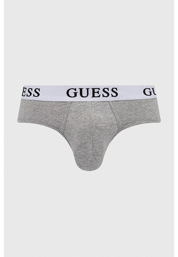 Guess Slipy (3-pack) męskie kolor czarny. Kolor: czarny