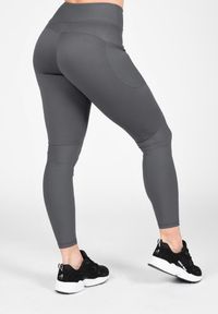 GORILLA WEAR - Monroe Leginsy - Szary. Kolor: szary. Sport: fitness
