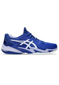 Buty do tenisa męskie Asics Court Ff 3. Zapięcie: sznurówki. Kolor: wielokolorowy. Materiał: materiał, syntetyk. Szerokość cholewki: normalna. Sport: tenis