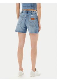 Wrangler Szorty jeansowe Cowboy 112362703 Niebieski Relaxed Fit. Kolor: niebieski. Materiał: bawełna #4