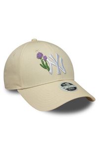 New Era Czapka z daszkiem New York Yankees Womens MLB 9FORTY 60667492 Żółty. Kolor: żółty. Materiał: materiał, bawełna #5