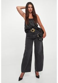 Twinset Milano - Top damski z frędzlami TWINSET