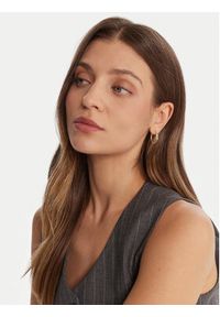 Coach Kolczyki Signature Hoop Earrings 37408160GLD710 Złoty. Materiał: metalowe. Kolor: złoty #4