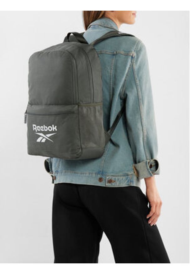 Reebok Plecak RBK-026-CCC-05 Khaki. Kolor: brązowy. Materiał: materiał, poliester