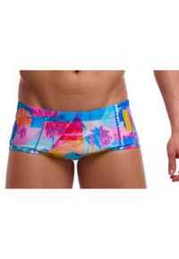 FUNKY TRUNKS - Kąpielówki Funky Trunks Pixel Paradise - trunki męskie. Kolor: wielokolorowy