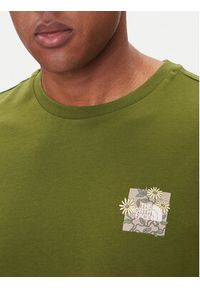 The North Face T-Shirt Connect NF0A8EGW Zielony Relaxed Fit. Kolor: zielony. Materiał: bawełna #4
