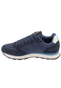 SUN68 - Buty sportowe Sneakersy męskie, Tom Solid. Kolor: niebieski. Sport: turystyka piesza