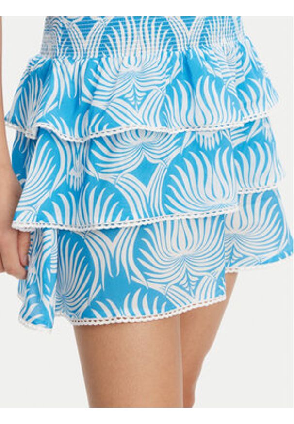 Melissa Odabash Sukienka letnia Jess Niebieski Regular Fit. Kolor: niebieski. Materiał: wiskoza. Sezon: lato