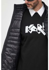 Karl Lagerfeld kurtka męska kolor czarny przejściowa. Kolor: czarny. Materiał: materiał #4