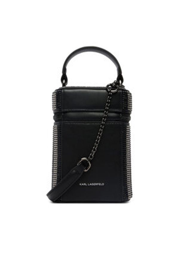 Karl Lagerfeld - KARL LAGERFELD Torebka B2W30102 Czarny. Kolor: czarny. Materiał: skórzane