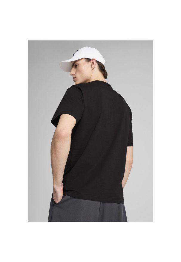 Puma - Męska koszulka Concept 2 Rome o luźnym kroju PUMA Black. Kolor: czarny