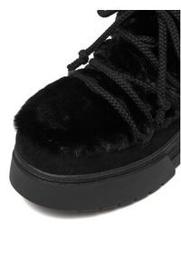 DeeZee Śniegowce HX24020-1 Czarny. Kolor: czarny. Materiał: materiał #3