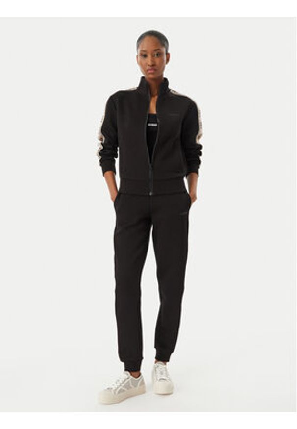 Guess Bluza V2YQ16 KB3P2 Czarny Regular Fit. Kolor: czarny. Materiał: bawełna