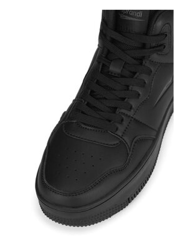 Sprandi Sneakersy WP-V12-792 Czarny. Kolor: czarny. Materiał: skóra