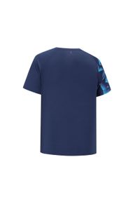 PERFLY - Koszulka do badmintona męska Perfly 560. Kolor: niebieski. Materiał: poliester, materiał, elastan