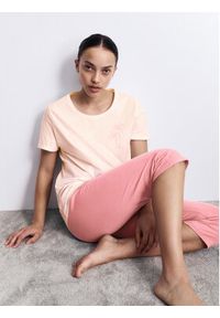 Triumph Piżama Sets 10227221 Różowy Regular Fit. Kolor: różowy. Materiał: bawełna #5