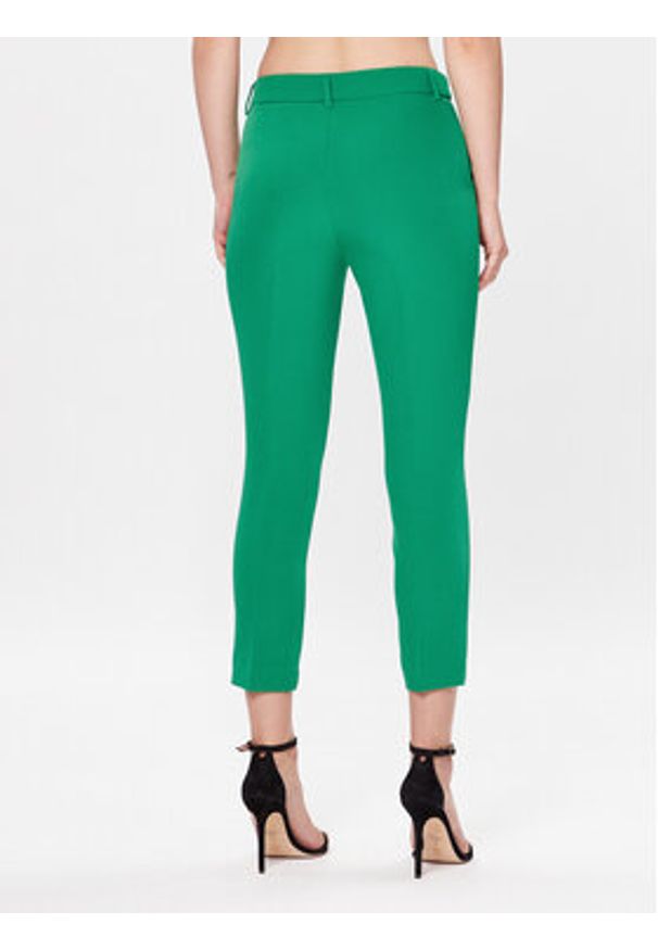 Liu Jo Spodnie materiałowe WA3188 T7896 Zielony Slim Fit. Kolor: zielony. Materiał: syntetyk