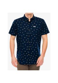 columbia - Koszula męska Columbia Rapid Rivers Printed Short Sleeve Shirt. Kolor: niebieski