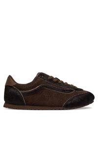 Vans Sneakersy Super Lowpro VN000D83BRO1 Brązowy. Kolor: brązowy. Materiał: zamsz, skóra #1