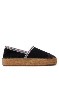 Love Moschino - LOVE MOSCHINO Espadryle JA10553G0IIG0000 Czarny. Kolor: czarny