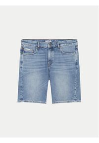 Marc O'Polo Denim Szorty jeansowe 463 9212 13002 Niebieski Slim Fit. Kolor: niebieski. Materiał: jeans, bawełna